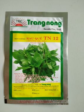 Hạt giống rau húng quế TN12 gói 10gr