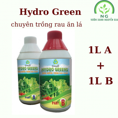 Dung dịch trồng rau thủy canh Hydro Green 2L