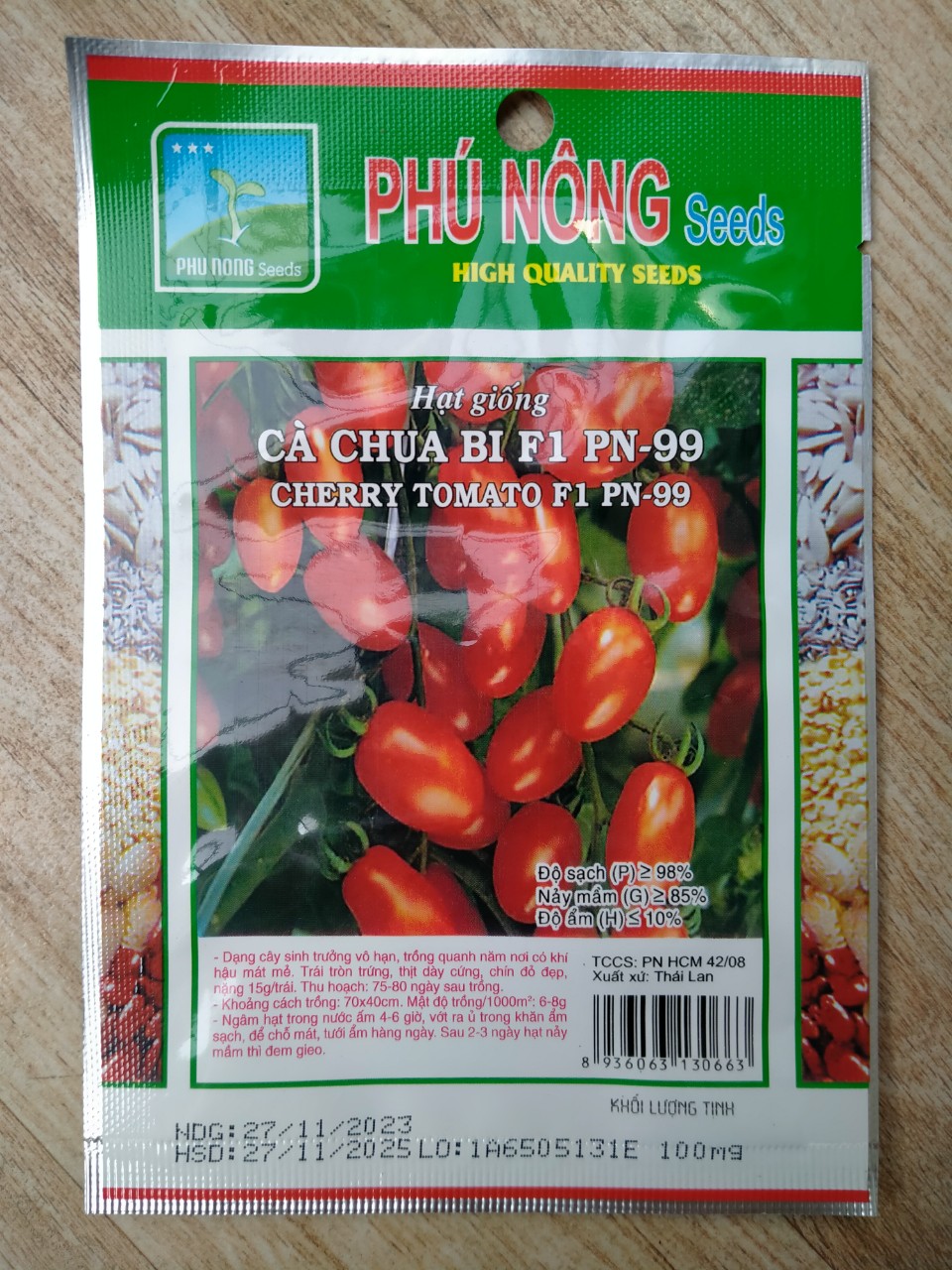 Hạt giống cà chua bi 